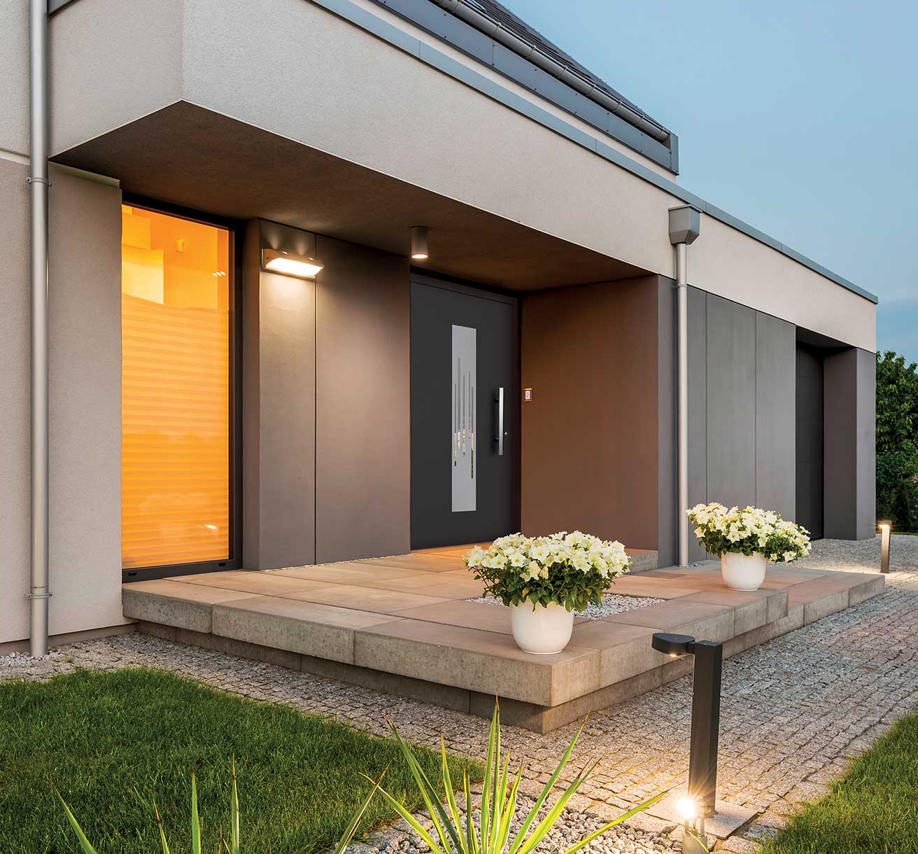 PORTES D'ENTRÉE ALUMINIUM